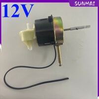 SUNHAI Có một động cơ bàn chải 12V có đầu quạt và động lực đánh răng (với bộ điều khiển tốc độ ngược có dây)