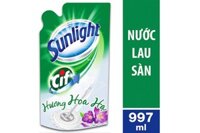 Sunlight Lau Sàn Cif - Hương Hoa Hạ (Dạng Túi) (997ml)