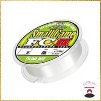 SUNLINE Saltimate Small Game FC II Fluorocarbon Line - 120m & 240m Options, Various Strengths, Natural Clear