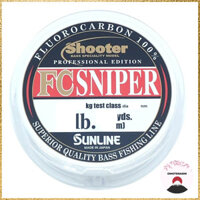 SUNLINE Shooter Sniper Fluorocarbon Line - 100m & 300m Options Available