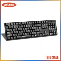 【SUN】Mechanical Keyboard Ergonomic Silent 104 Keys Keyboards Fast Typing Key Board