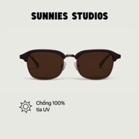 SUNNIES STUDIOS - Kính Mát Gọng Browline Castro Sepia F - 60282-2-2