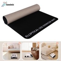 Sunnimix Chân Tập Thể Dục Thảm Chống Trượt Cho Dưới Bàn Làm Việc Elliptical Nam Nữ Sàn Di Động