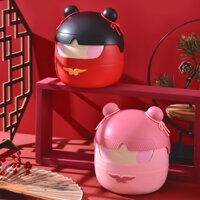Sunny corner Có hàng sẵn Thùng rác mini có nắp lật nhỏ để bàn Giỏ đựng thải cho phòng tắm  ngủ văn