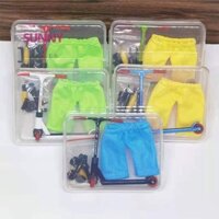 [Sunny Spaces] Xe tay ga ngón tay hợp kim với dụng cụ xe tay ga Mini và đồ chơi ván trượt bảng ngón tay mới