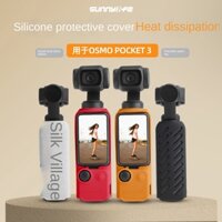 Sunnylife Thích Hợp Cho DJI Osmo Pocket 3 Silicone Case Pocket 3 Vỏ Bảo Vệ Ốp Lưng Gimbal Camera Chống Sốc Phụ Kiện