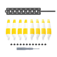 Sunnylife Thích Hợp Cho DJI MINI 4 Pro / MINI 3 Pro / MINI 3 Cánh Quạt Túi Bảo Quản Cánh Quạt Silicon Túi Bảo Vệ