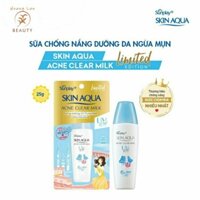 Sunplay Skin Aqua Acne Clear Milk – Sữa chống nắng dưỡng da ngừa mụn