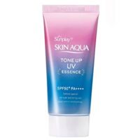 Sunplay Skin Aqua Tone Up UV Essence SPF50+ PA++++ - Kem Chống Nắng Màu Ombre Xanh Hồng Cho Mọi Loại Da