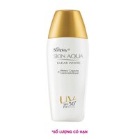 Sunplay Sữa Chống Nắng Dưỡng Da Trắng Mịn Tối Ưu Sunplay Skin Aqua Clear White Spf50+ 25g