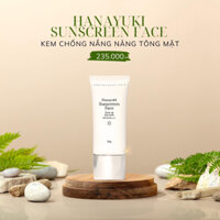 Sunscreen Face Hanayuki KEM CHỐNG NẮNG FACE -Hàng cty chính hãng, Miễn phí vận chuyển