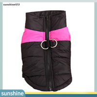Sunshine123  Áo khoác có dây kéo chống nước cho thú cưng có khóa kéo hình chữ D Quần áo cho chó