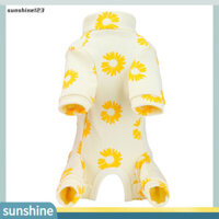 Sunshine123 Áo khoác thú cưng ấm áp Trang phục chó con Áo khoác Cardigan mùa đông không co lại