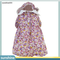 Sunshine123  có mũ cho chó đi dạo Quần áo Kitty mùa hè Trang phục cho chó Cổ áo có ve áo