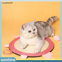 Sunshine123  Đồ chơi tập luyện 30cm Thảm cào mèo cho chó con Thảm mèo con Pet Scratching Pad Hình dạng đáng yêu
