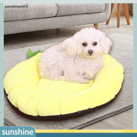 Sunshine123  Giường cho chó con chạm vào da cho phòng khách Hình trái cây Giường mèo Hình dạng dễ thương