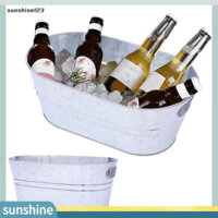 Sunshine123  Xô đá để tập hợp và sự kiện Xô đá để cắm trại ngoài trời Xô đá kim loại cho các bữa tiệc và sự kiện Bồn nước giải khát chắc chắn cho Bbq và những người đam mê cắm trại Outdo