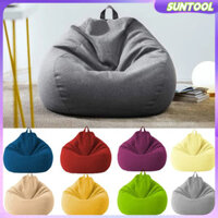 SUNTOOL ghế lười hạt xốp Vỏ Ghế Lười Hình Hạt Đậu Thiết Kế Đơn Giản Phong Cách Cổ Điển 100*120CM