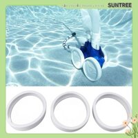 SUNTREE 3PCS Pool Cleaner Tất cả mục đích thay thế bánh xe cao su lốp cho Polaris 180 280 360 380 C10