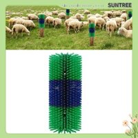 SUNTREE Bàn chải chống trầy xước chăn nuôi Động vật gãi lưng Giảm ngứa An toàn Dễ dàng cài đặt cho trang trại cừu