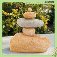 SUNTREE Hộp đựng chìa khóa ẩn bằng đá giả bằng nhựa bằng chứng thời tiết An toàn cho vườn hoa