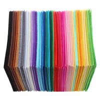 〔sunyueydeng〕40 tấm Vải Không Dệt Polyester Vải TỰ LÀM Đồ Thủ Công Chất Liệu Vải Nỉ Phụ Kiện May Vá