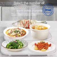 Sưởi Ấm Thực Phẩm Ban Bàn Ăn Đa Năng Thảm Bàn Ăn Ấm Thông Minh Đĩa Cơm Q0f6
