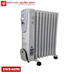 Máy sưởi dầu Daewoo DWRN090 (DWR-N090) - 9 thanh sưởi