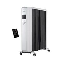 Sưởi dầu TIROSS 12 thanh 2500W TS9218 có điều khiển, vỏ bọc chống nóng