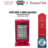 Sưởi điện 3 bóng Halogen Sunhouse SHD7016