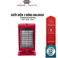 Sưởi điện 3 bóng Halogen Sunhouse SHD7016