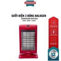 Sưởi điện 3 bóng Halogen Sunhouse SHD7016