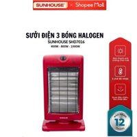 Sưởi điện 3 bóng Halogen Sunhouse SHD7016