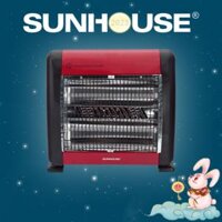 Sưởi Điện Hồng Ngoại Sunhouse SHD7013 800W - Đen Đỏ - Hàng Chính Hãng