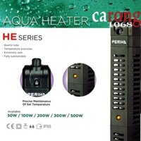 Sưởi hồ cá có vỏ bọc an toàn Heater Periha HE 300w - HÀNG CÔNG TY