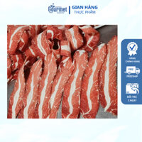 Sườn bò rút xương thái lát 1kg (2 khay)