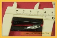 Sườn kẹp mỏ vịt 4cm màu đen