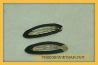 Sườn kẹp tóc quấn dây đen