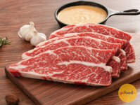 Sườn non rút xương bò Mỹ Black Angus (Hạng: Cao cấp) - USDA Choice Short Rib Boneless
