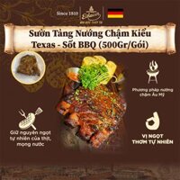 Sườn Tảng Nướng Chậm Kiểu Texas - Sốt BBQ (500Gr/Gói)