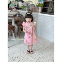 Sườn Xám cách tân cho bé gái