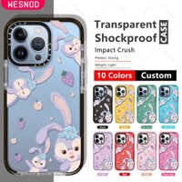 Suốt Dày suốt chống sốc dẻo Mềm silicon Siêu lưng Mỏng Cho Ốp Điện Thoại Hình Nhân Vật Hoạt Hình Disney Cho  IPhone 15 14 12 Pro Max 11 13 Xs Xr X 7 8 Plus Se 20 22 Mini Thời Trang TPU điện thoại trong nắp Cho ̂́ng đính va bẩn CaseTify