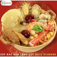 SÚP BÀO NGƯ HẢI SÂM VI CÁ GOLD DIAMOND