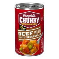 Súp Bò Hầm Rau Củ, Chunky Soup, Beef with Country Vegetables, 18.8 oz (533g) - CAMPBELL'S