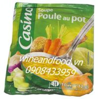 Súp gà rau củ Casino 72g