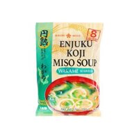 Súp Miso rong biển Wakame ăn liền Hikari Miso Enjuku