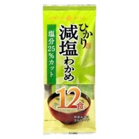 Súp miso wakame ăn liền Hikari giảm 25% muối