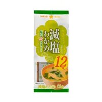 Súp miso wakame ăn liền Hikari miso giảm 25% muối