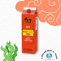 Súp, xốt mì ramen vị xì dầu Shoyu Ramen Sauce - Somi Shokuhin - 1.8L