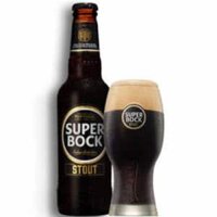 Super Bock Stout 5% vol Bồ Đào Nha thùng 24 chai 250ml